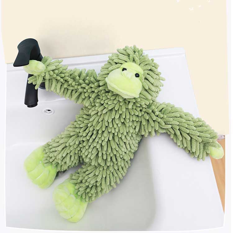 Gorilla-Plüschtier-Handtuch