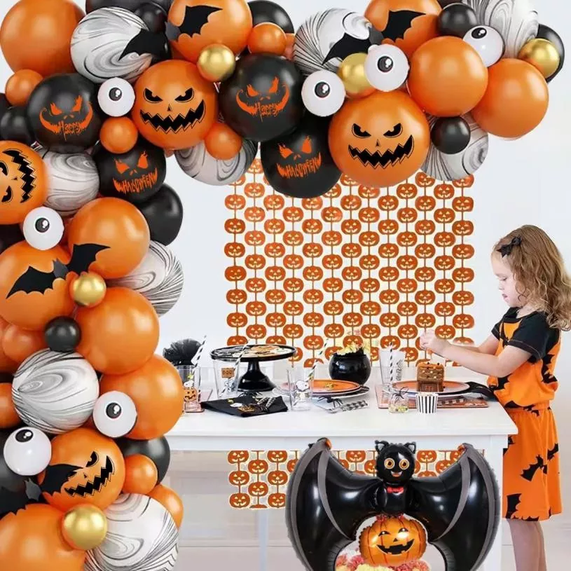 Halloween Printed Latex Balloons