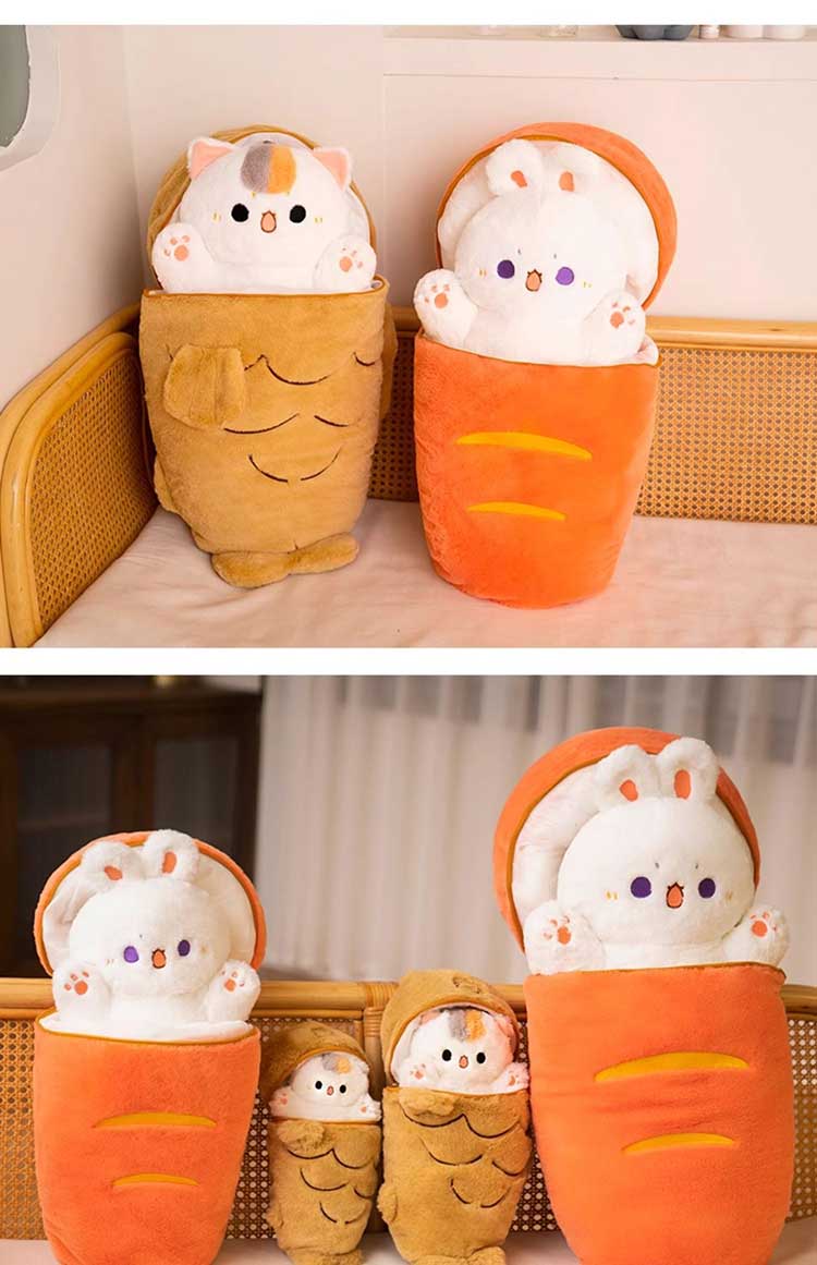 Taiyaki Cat Hidden Pillow Factory