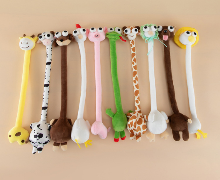 Colorfast Long-Necked Plush Toy